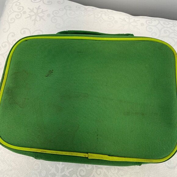 John Deere Green Tractor Insulated Lunch Box Bag Kids Polyester - Picture 3 of 6